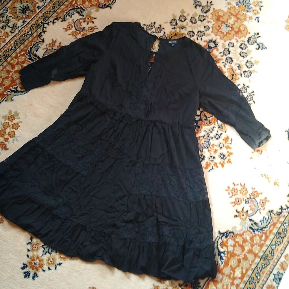 Black Lace Torrid Dress